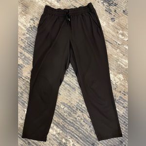 Xersion Womens Active/Casual Ankle Pant,MED, Pull On With Pockets, Black